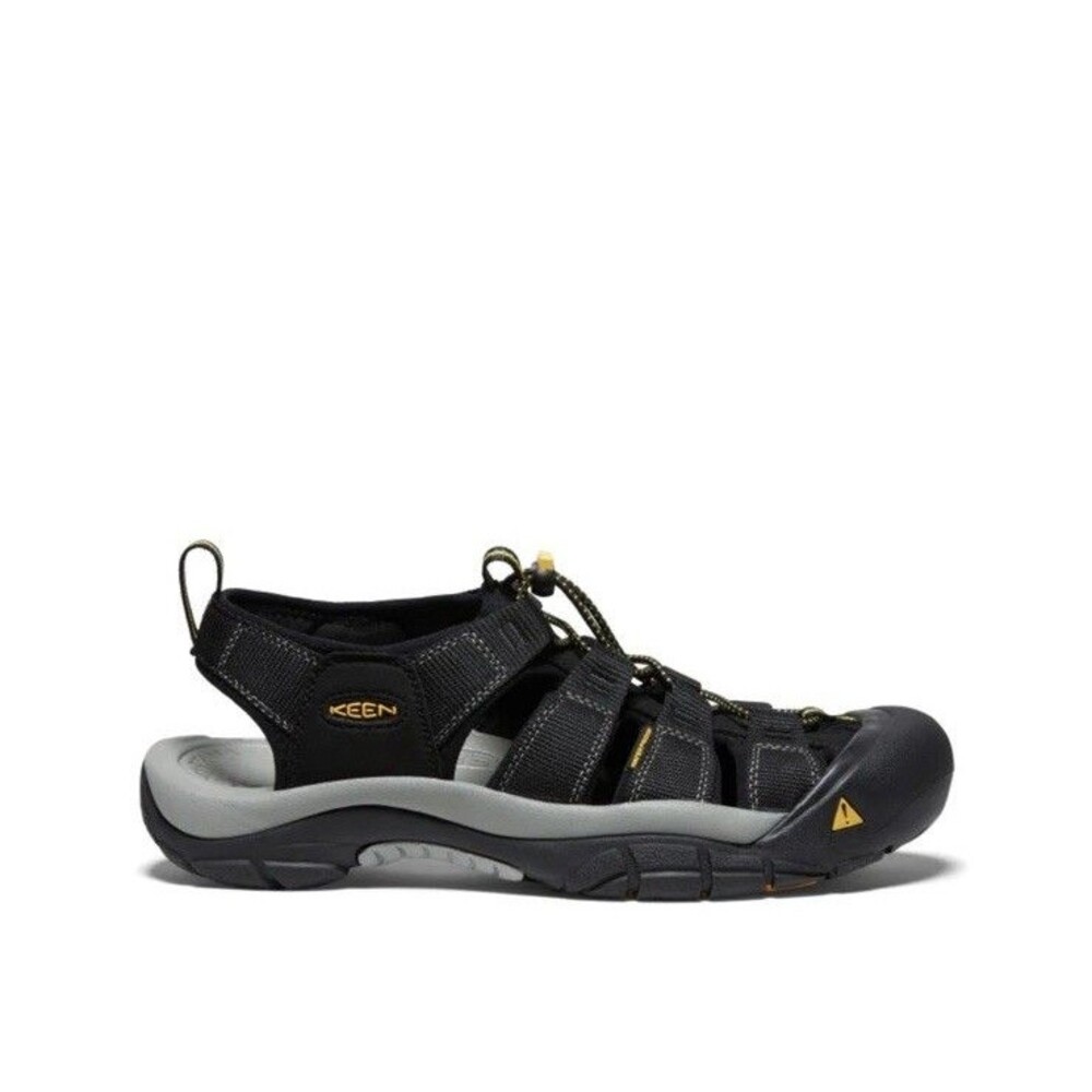 New Keen Men Newport H2 Sandal Black 9.5 Water Hiking Boating Arch Support Comfy - Picture 2 of 16